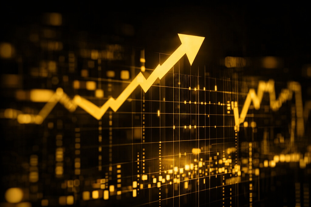 Graph of energy market portfolio and risk allocation
